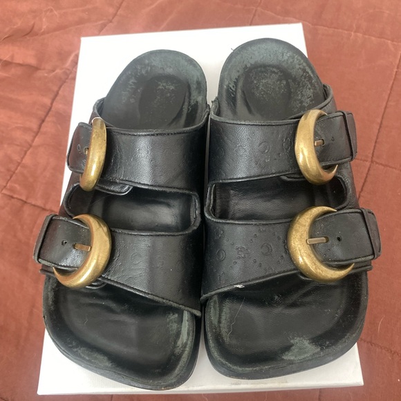 Marine Serré Distressed Logo Sandal - Picture 6 of 10